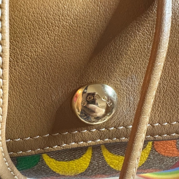 ? Coach Pennie Small Backpack 22 in Rainbow Signature Canvas main image 6